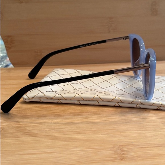 Brand New Rebecca Minkoff Indio 4/S Blue Oval Cat Eye Sunglasses Rx-Able Classic